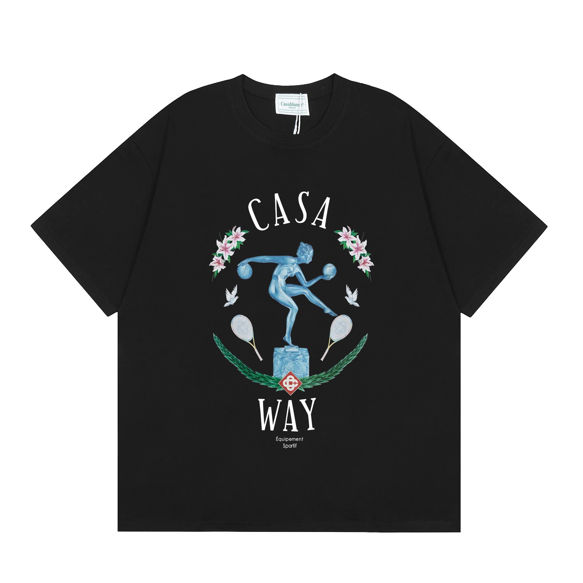 Design Phantastica Wave Graphic T-Shirt White T-Shirts - 47