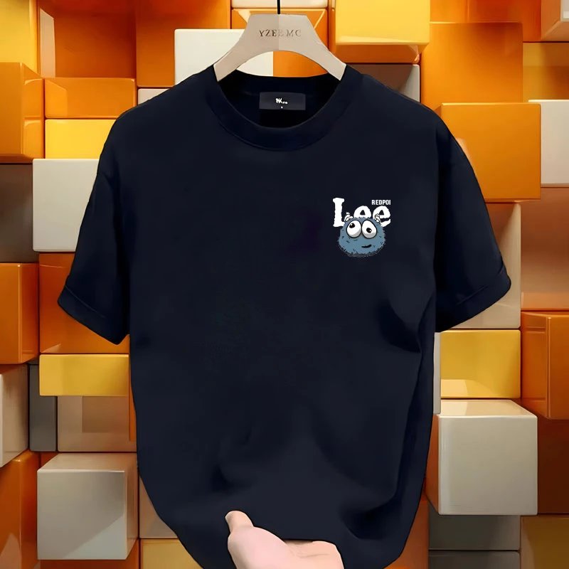Lee Redpoi Graphic Print Navy T-Shirt - 5