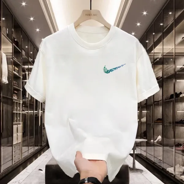 Design Nike Swoosh Graphic T-Shirt White T-Shirts - 9