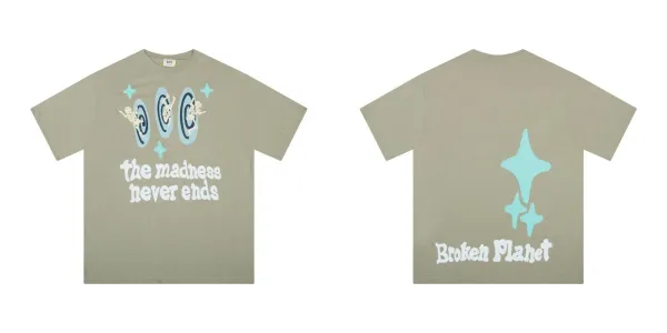 Broken Planet Do More Good Graphic T-Shirt White - 35