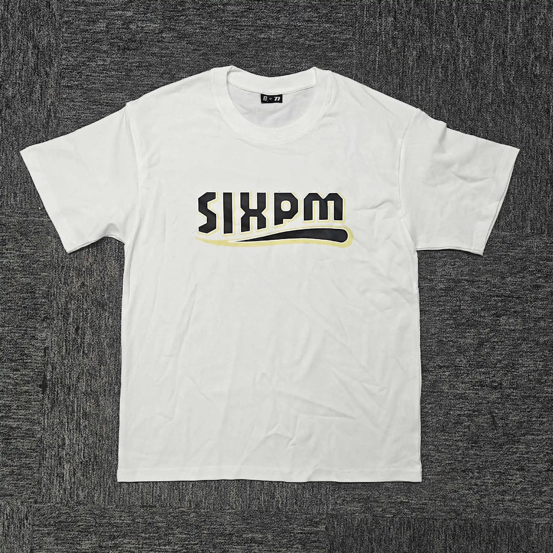 Design Sixpm Multicolor Graphic Print White T-Shirt T-Shirts - 14