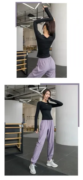 Design Amimedea Long Sleeve Base Layer Top Sage Green Activewear - 19