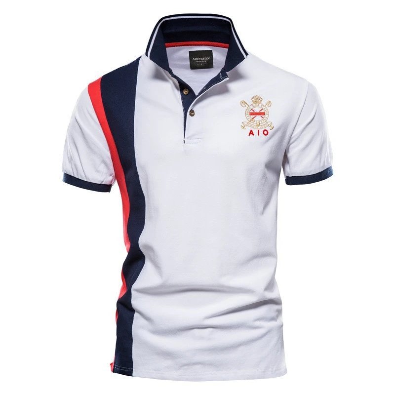 Polo Ralph Lauren Japan Football Association Polo White / Black Polo Shirt - 5