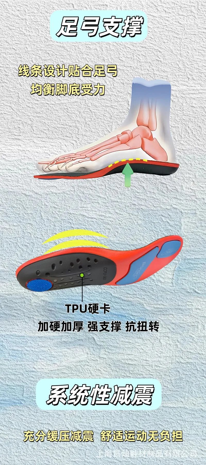 Design Poron Comfort CCPU-063 Gray Insole Shoes - 7
