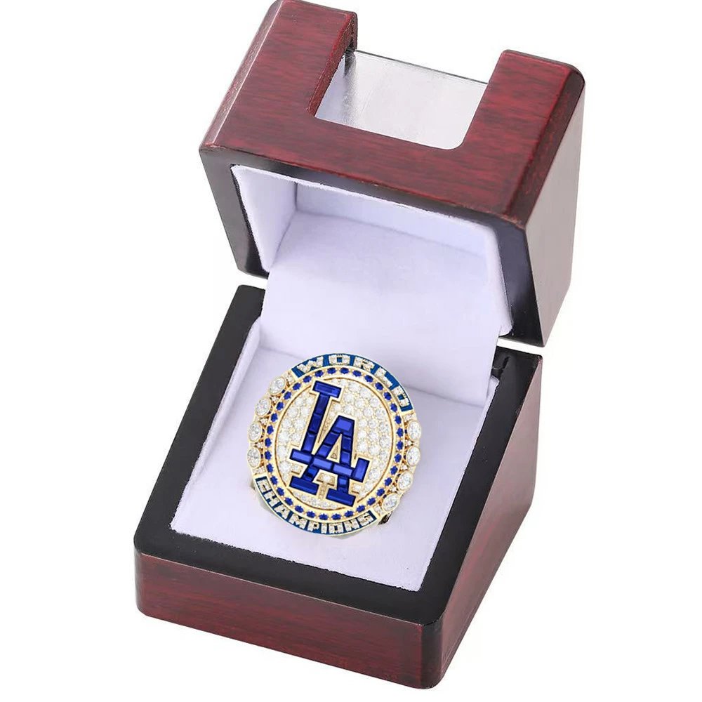 Design Jostens Los Angeles Dodgers 2024 World Series Championship Ring Gold Blue Diamond Jewelry - 9