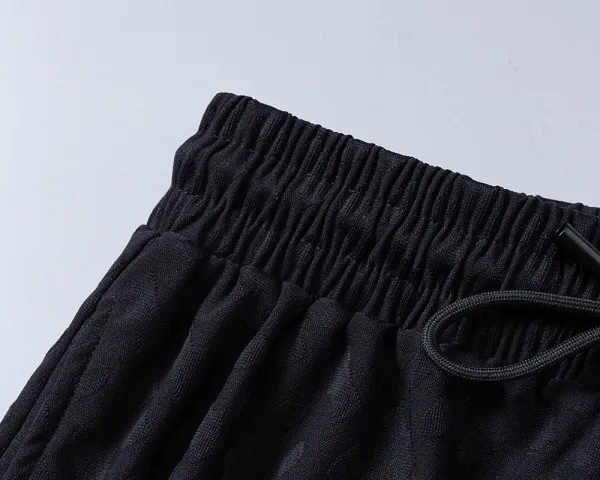 Louis Vuitton Monogram Print Swim Shorts Black Multicolor - 7