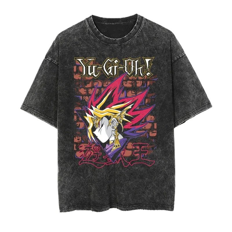 Design Yu-Gi-Oh! Yami Yugi Acid Wash T-Shirt T-Shirts