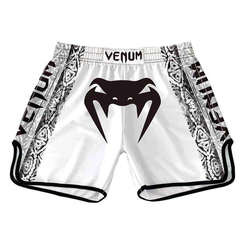 UFC x Venum Venum Viper Fight Shorts Black / White Shorts - 21