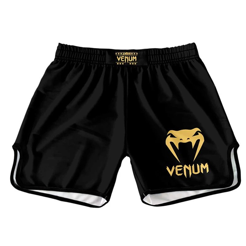 UFC x Venum Venum Viper Fight Shorts Black / White Shorts - 29