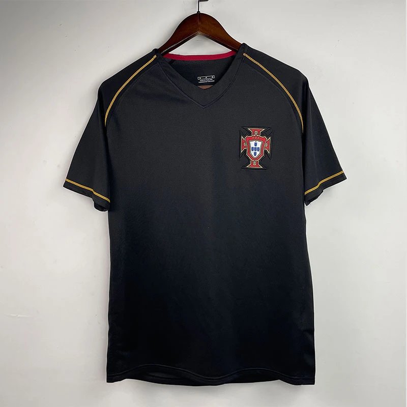 Portugal National Team Training Jersey Black