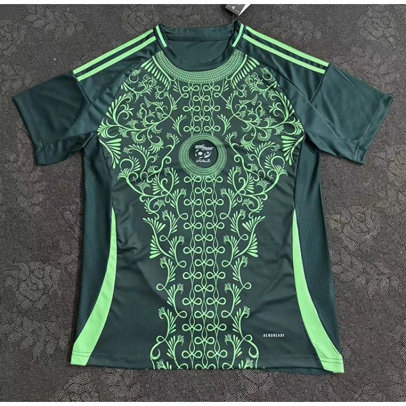 Casa Sport Nigeria National Team Inspired Jersey Green / Neon Green