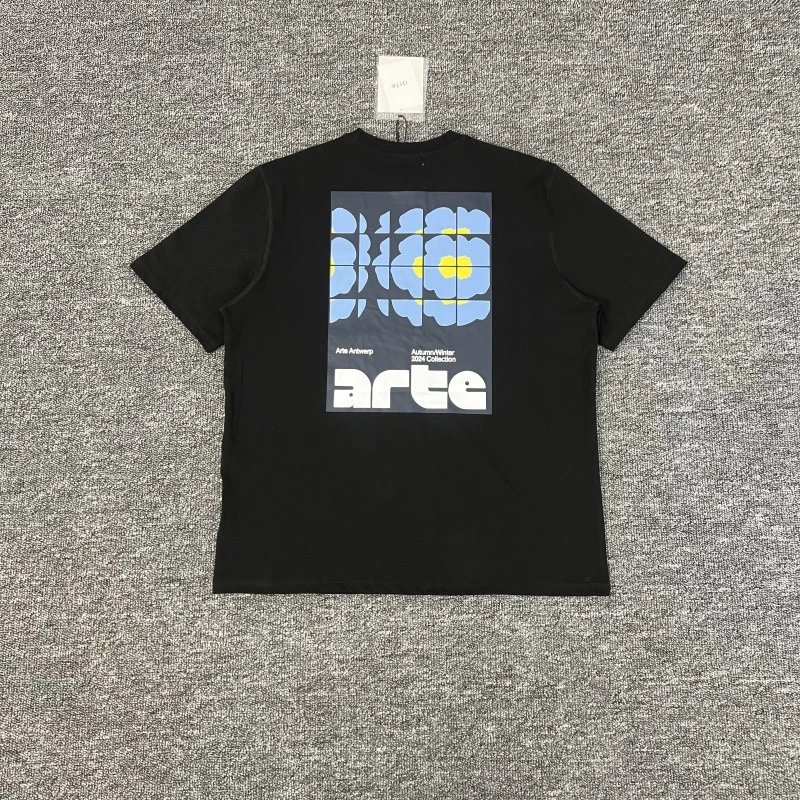 Arte Graphic Hoodie Black - 4