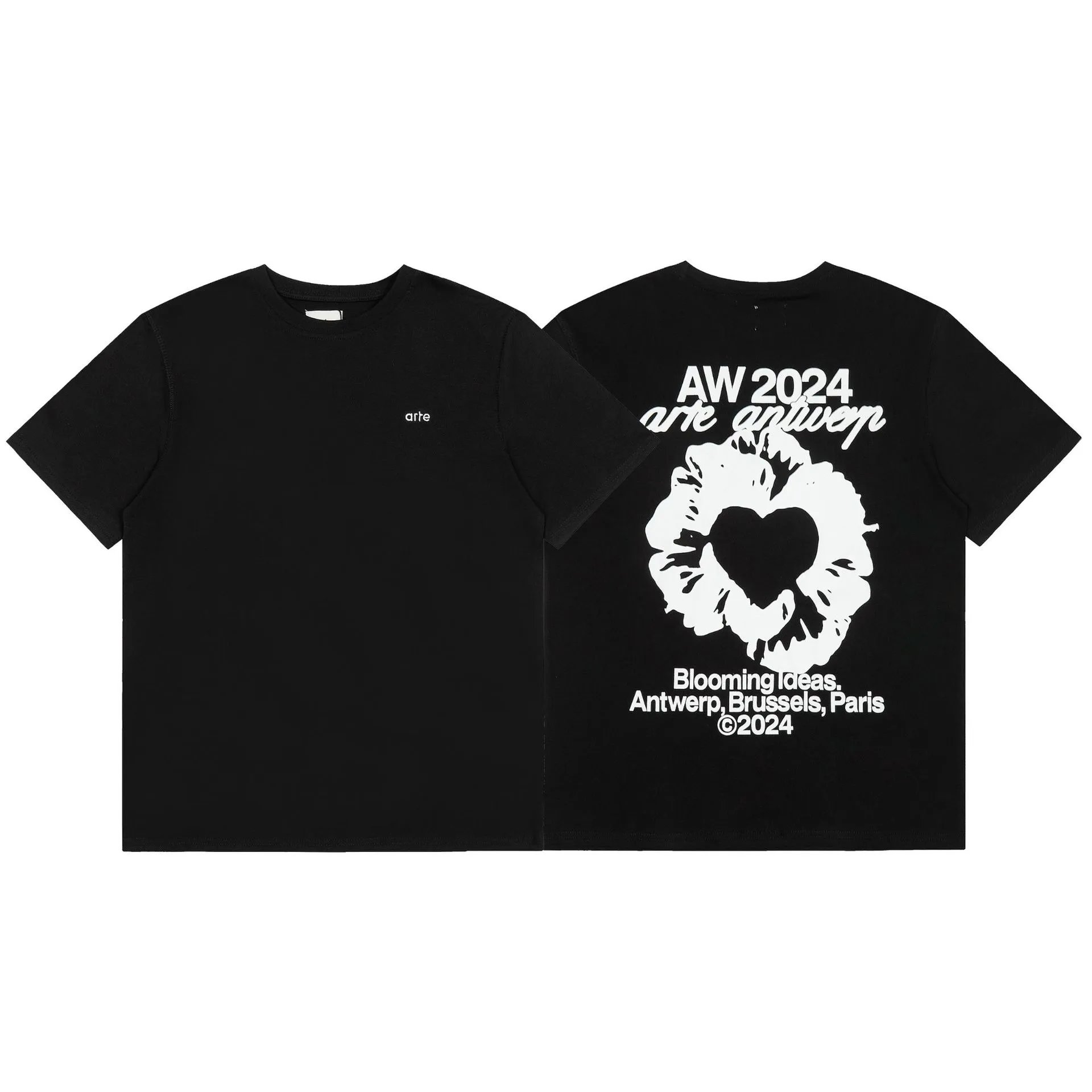 Arte Graphic Hoodie Black - 12