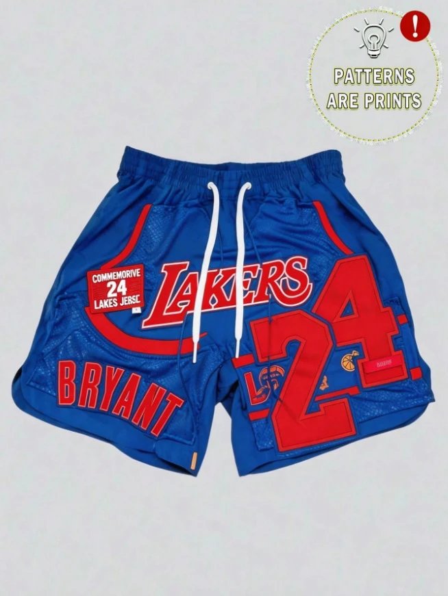Chicago Bulls NBA Finals Graphic Shorts Red / Black - 2