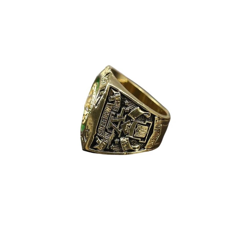 New York Yankees World Champions Championship Ring Green Enamel Diamond Jewelry - 4