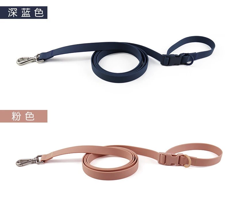 Design Silicone Dog Leash Yellow Pet Accessory - 12