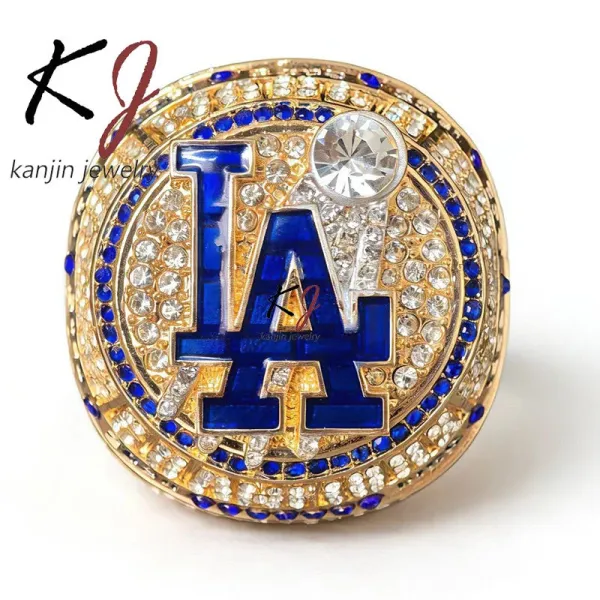 Design Kanjin Jewelry MLB Championship Rings Display Set Black Jewelry - 12