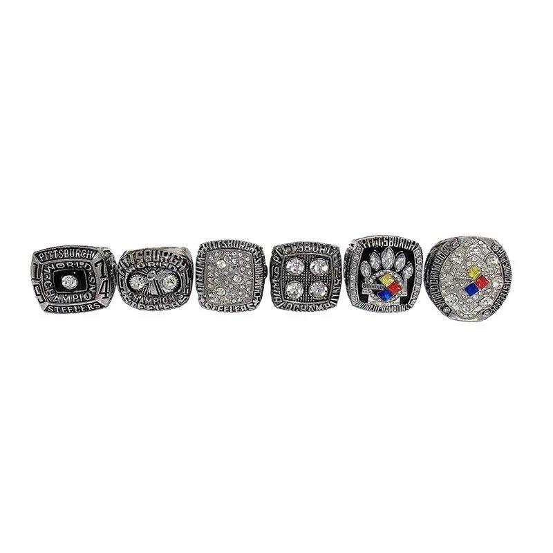 Pittsburgh Steelers 6 Year NFL Super Bowl Championship Ring photo 2
