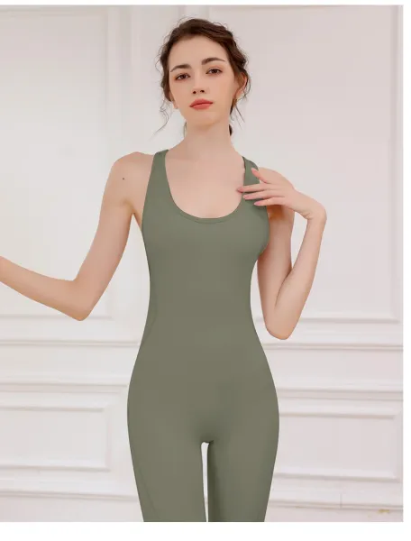 Design Racerback Cutout Bodysuit Black Activewear - 33
