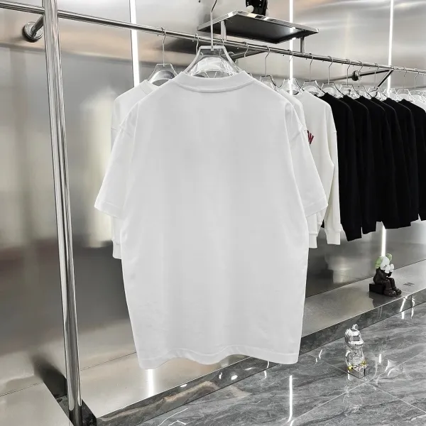 Dior Paint Splatter Logo Black T-Shirt - 7