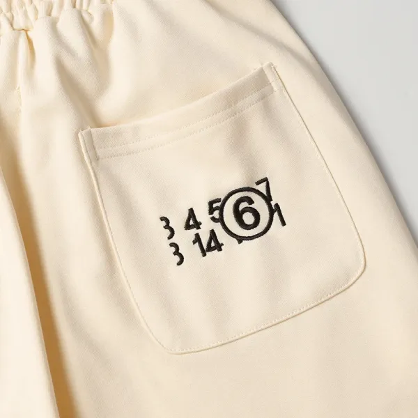 Maison Margiela MM6 Grey Logo Shorts - 18