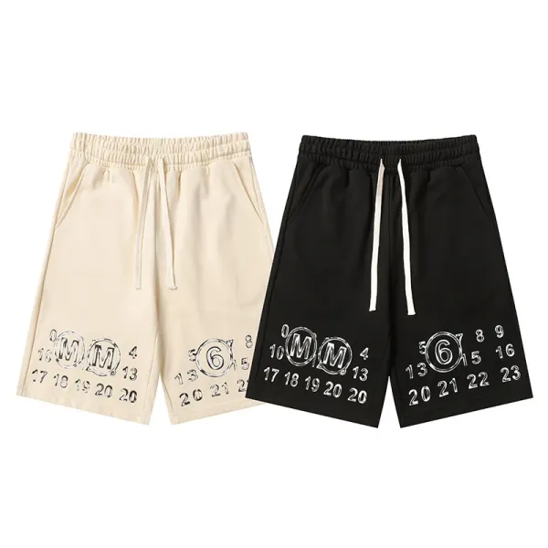 Maison Margiela MM6 Grey Logo Shorts - 34