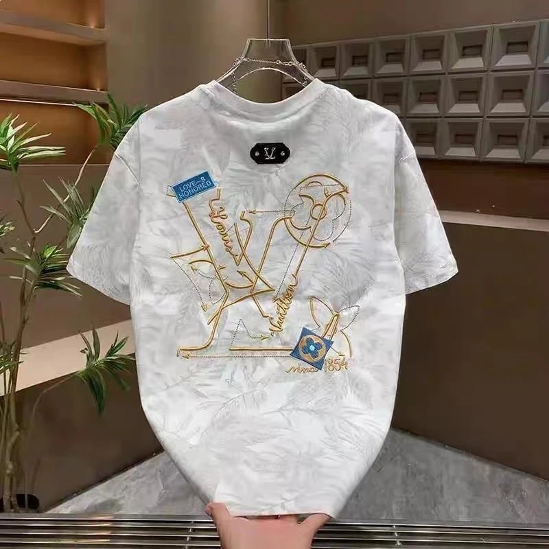 Louis Vuitton Monogram Sketch T-Shirt Black - 4