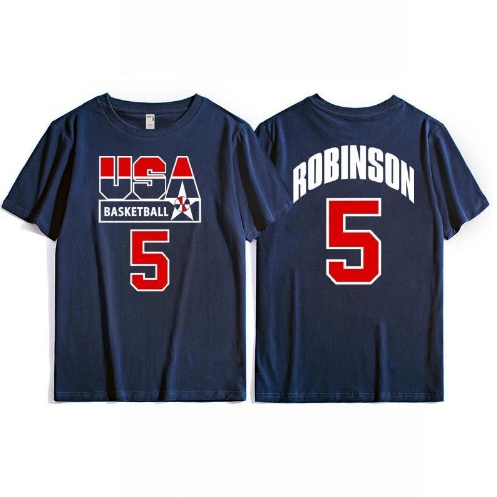 NBA USA Basketball Barkley #14 Navy T-Shirt - 16