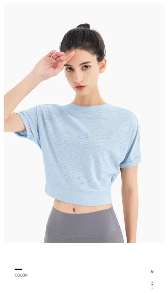 Design Twist-Back Cropped Sports Top Lavender Activewear - 10