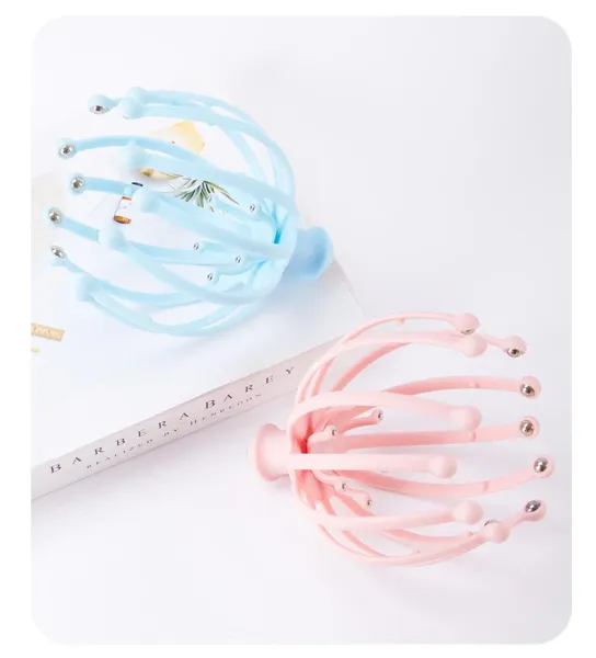 Design Head Massager Brush Blue Upgrade Version Electronics - 12