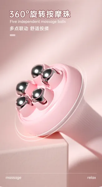 Design Ball Massager Steel Bead Edition Blue Electronics - 3