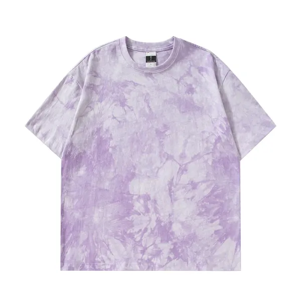Design Tie-Dye Lavender T-Shirt - 1