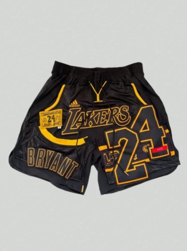 Chicago Bulls NBA Finals Graphic Shorts Red / Black - 8