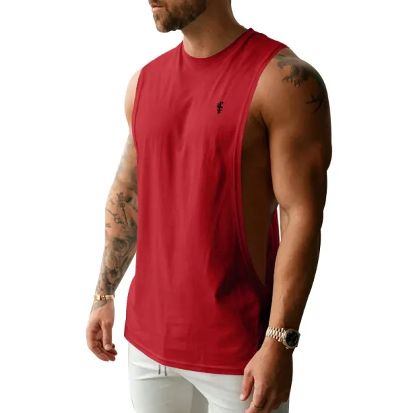 Design Muscle Tank Pink Vest-Top - 23