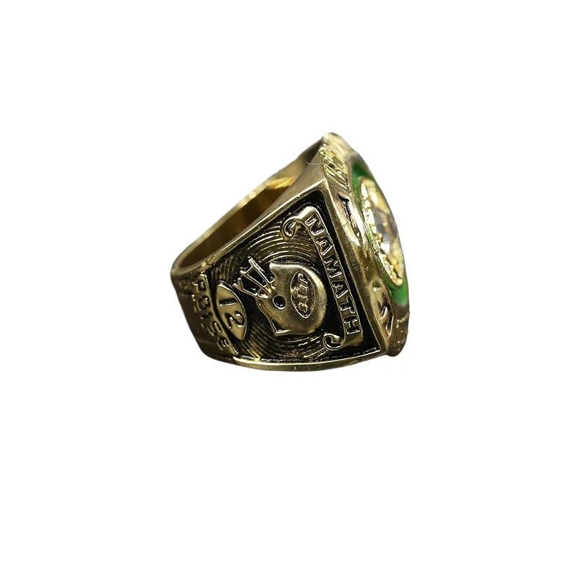 New York Yankees World Champions Championship Ring Green Enamel Diamond Jewelry - 3