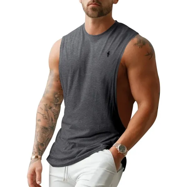 Design Muscle Tank Pink Vest-Top - 64