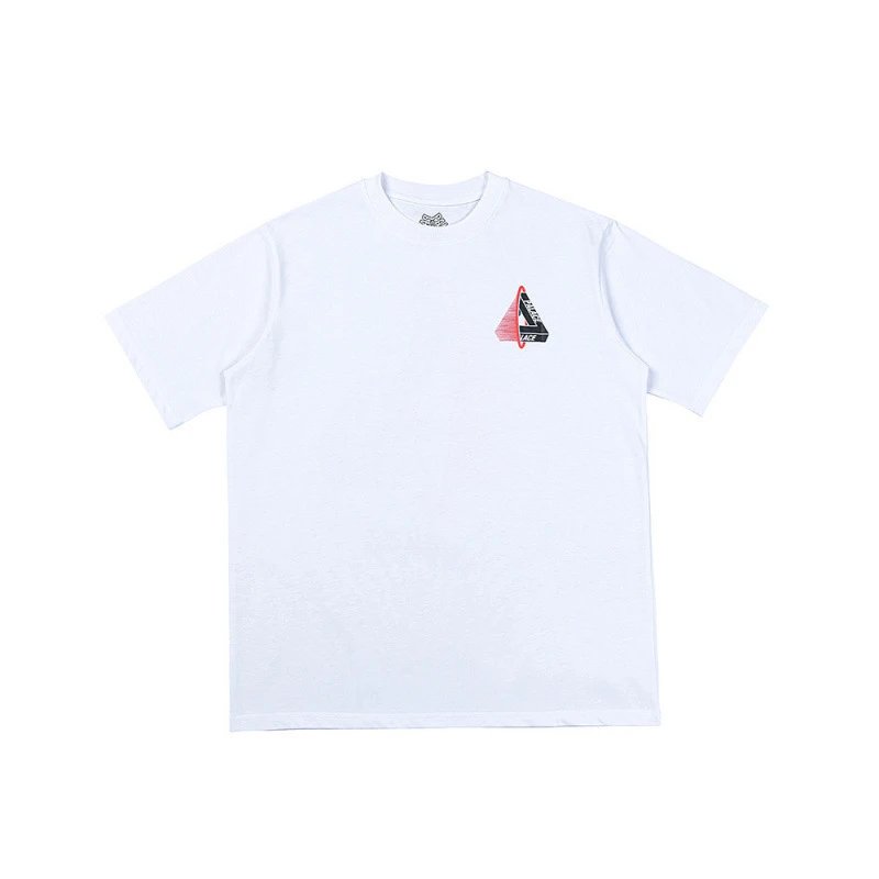 Palace Skateboards Triangle Logo White T-Shirt