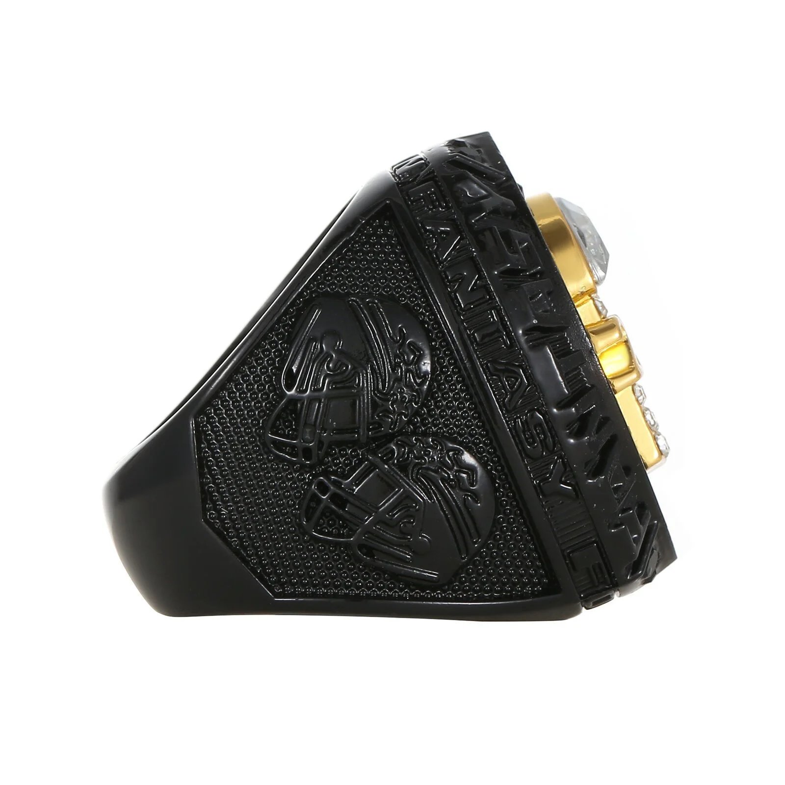 Design NFL Super Bowl LVIII Championship Ring 2024 Black Red Gold Ring Jewelry - 5
