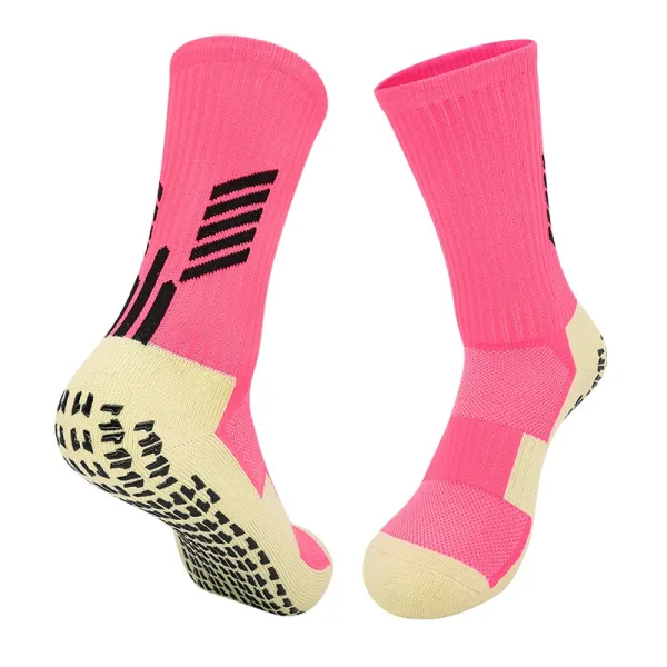 Design Performance Grip Socks Pink Beige - 1