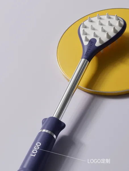 Design Back Scratcher Whole-Body Application Black and Yellow Massage Tool Electronics - 13