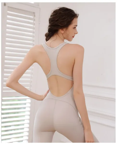 Design Racerback Cutout Bodysuit Black Activewear - 28