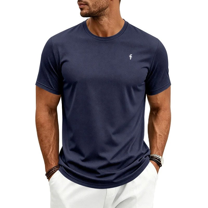 Design Performance Mesh T-Shirt Charcoal Gray T-Shirt - 17