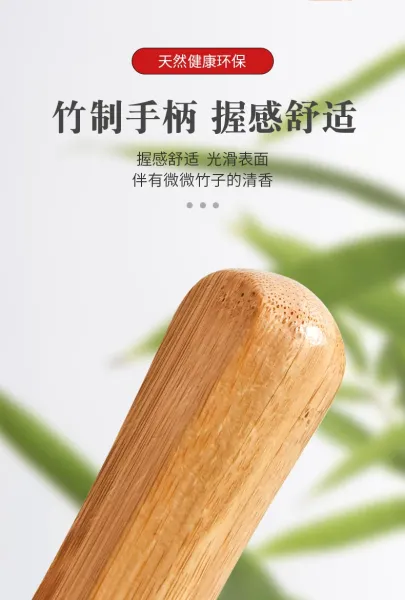 Design Wooden Meridian Percussion Massager with Dual-Head Design Natural Wood Accessories - 9