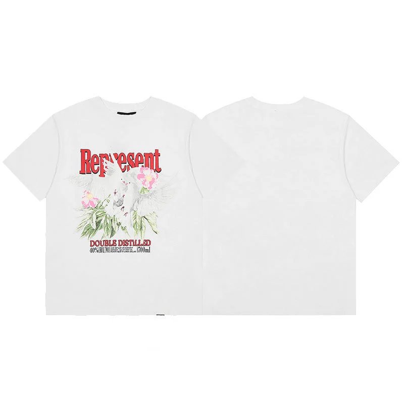 Represent Storms In Heaven Angel Graphic T-Shirt White - 34