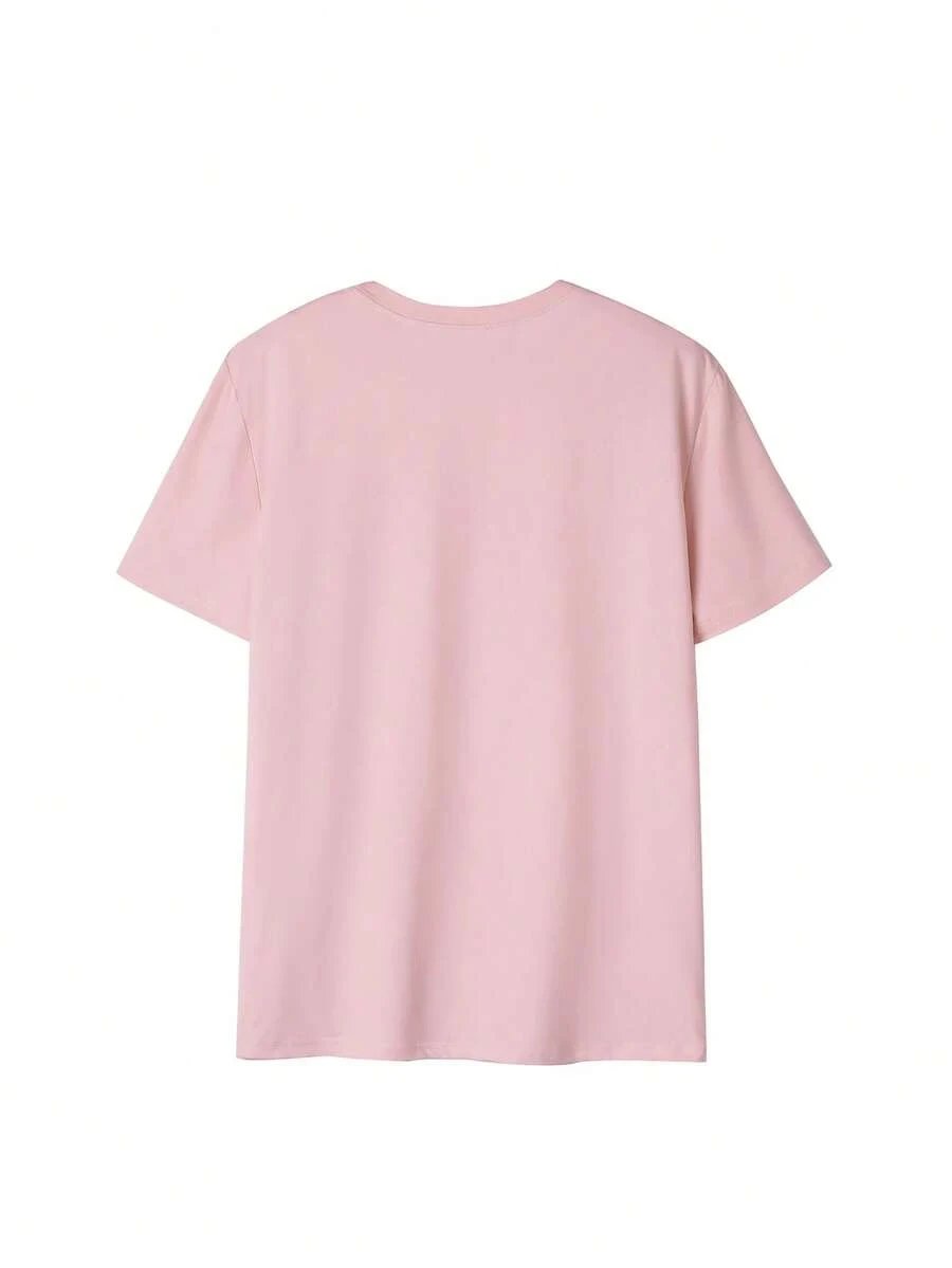 Design Amalfi Capri Graphic Print Pink T-Shirt - 9