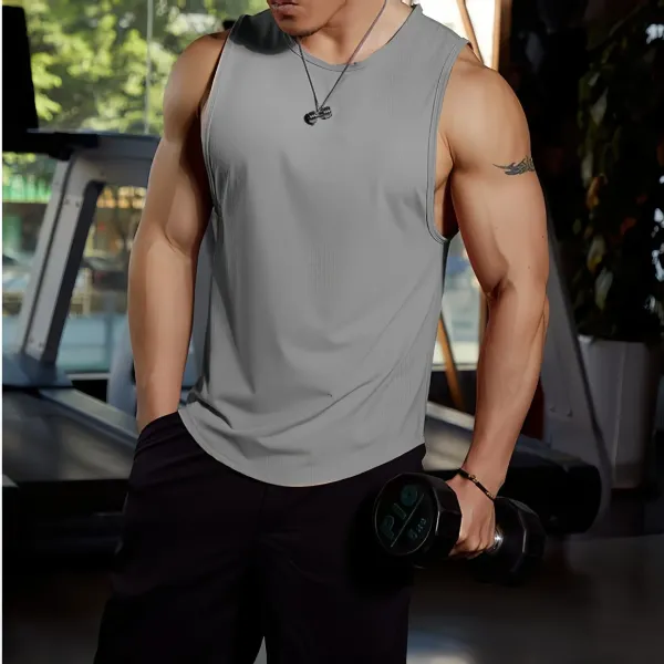 Design Muscle Tank Black Vest-Top - 6