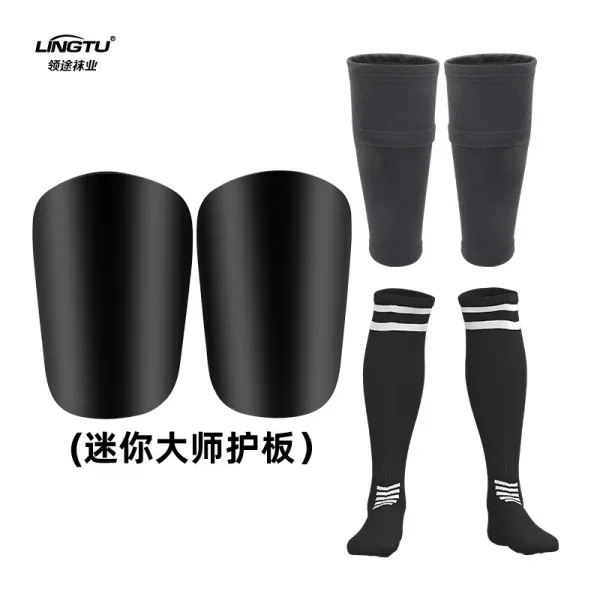 Design Knee-High Soccer Socks Yellow with Black Stripe Pattern - 12