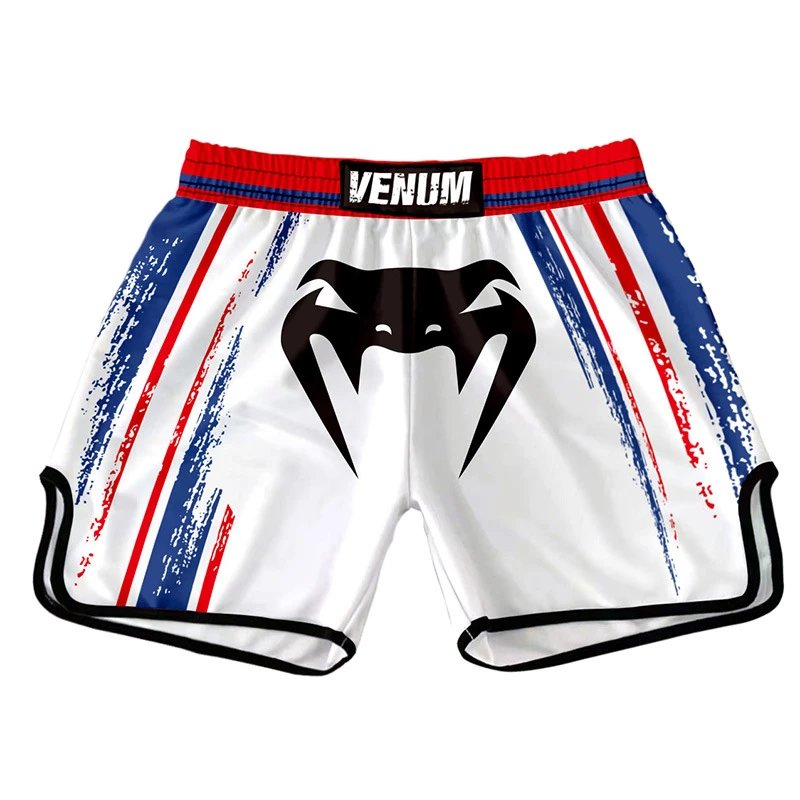 UFC x Venum Venum Viper Fight Shorts Black / White Shorts - 4