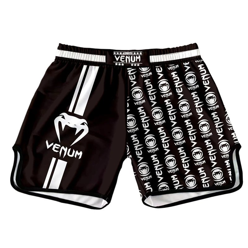 UFC x Venum Venum Viper Fight Shorts Black / White Shorts - 18
