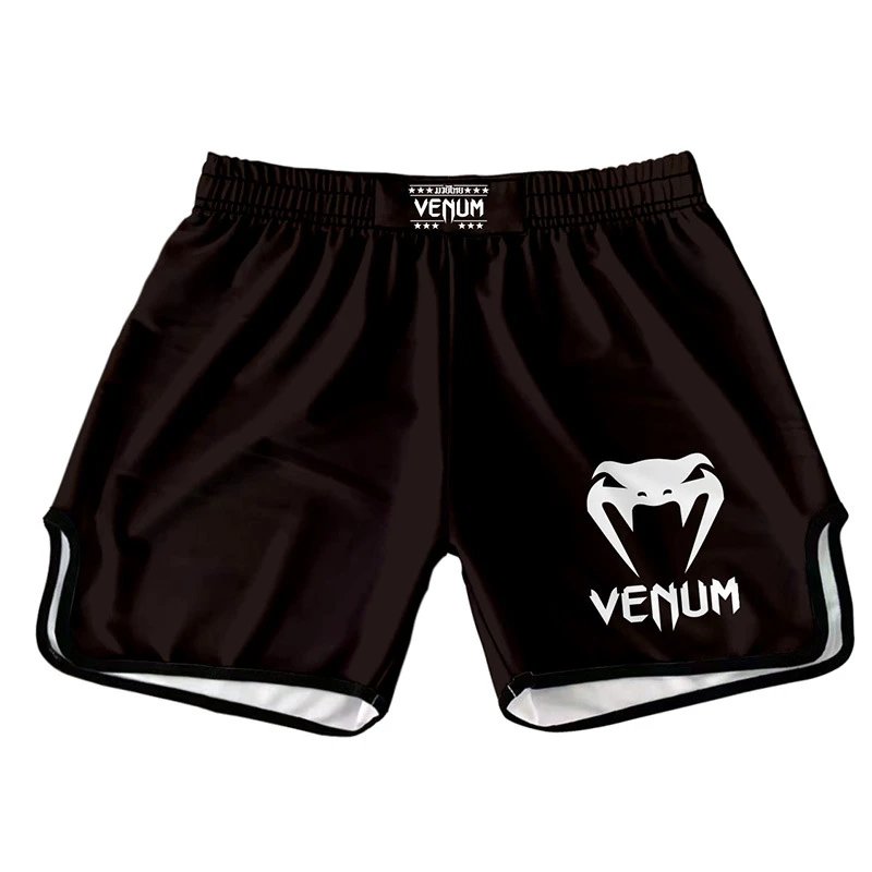 UFC x Venum Venum Viper Fight Shorts Black / White Shorts - 26